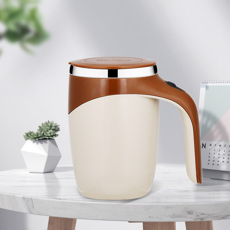 Rechargeable Self-Stirring Mug – Magnetic Auto Mixer Cup