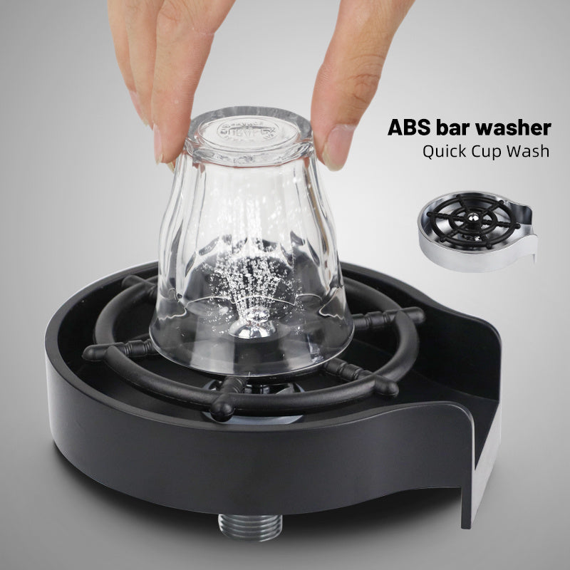 High-Pressure Cup Rinser for Sink – Automatic Faucet Washer