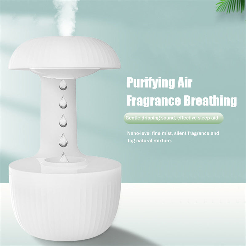 Anti-Gravity Cool Mist Humidifier – Silent Levitating Drop Design