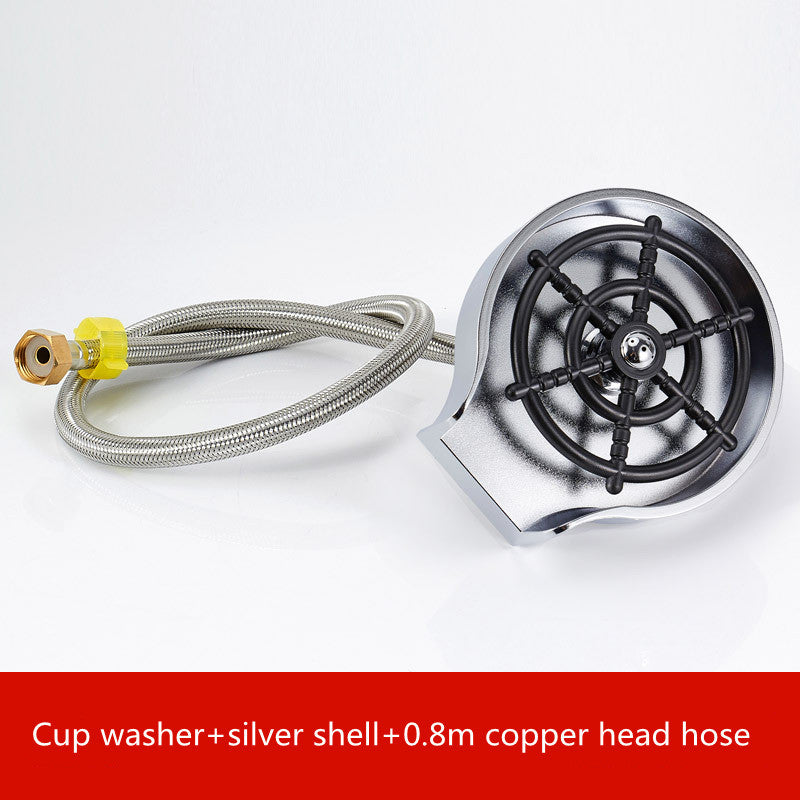 High-Pressure Cup Rinser for Sink – Automatic Faucet Washer