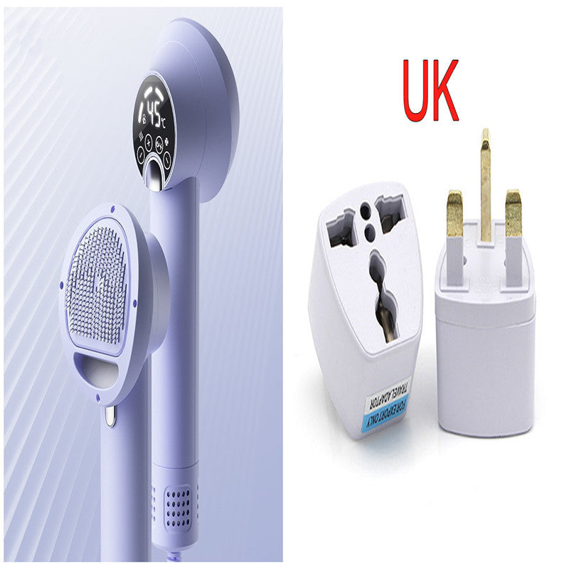 Smart Pet Hair Dryer & Comb – Silent Grooming for Dogs & Cats