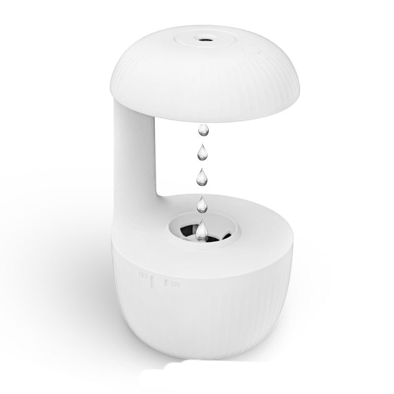 Anti-Gravity Cool Mist Humidifier – Silent Levitating Drop Design