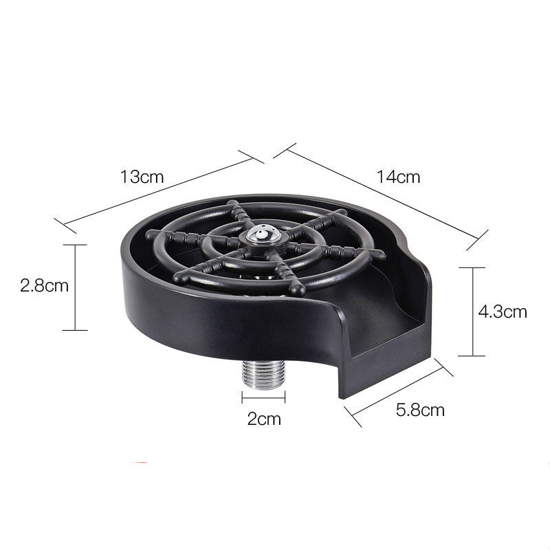 High-Pressure Cup Rinser for Sink – Automatic Faucet Washer